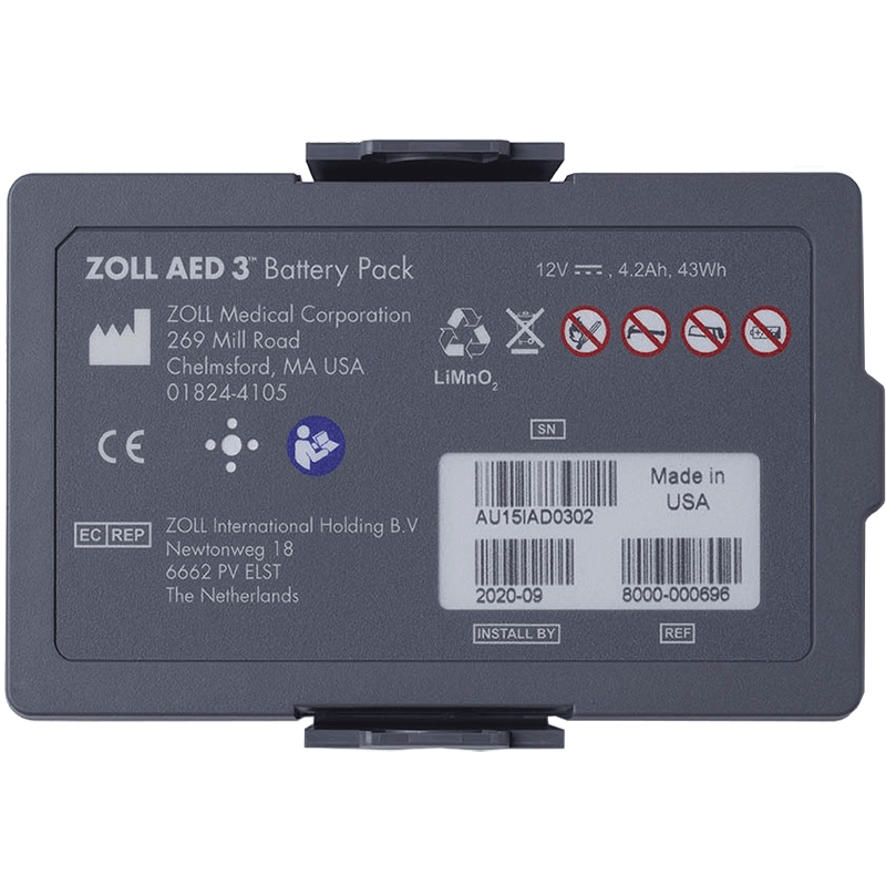 Batteri Zoll AED3